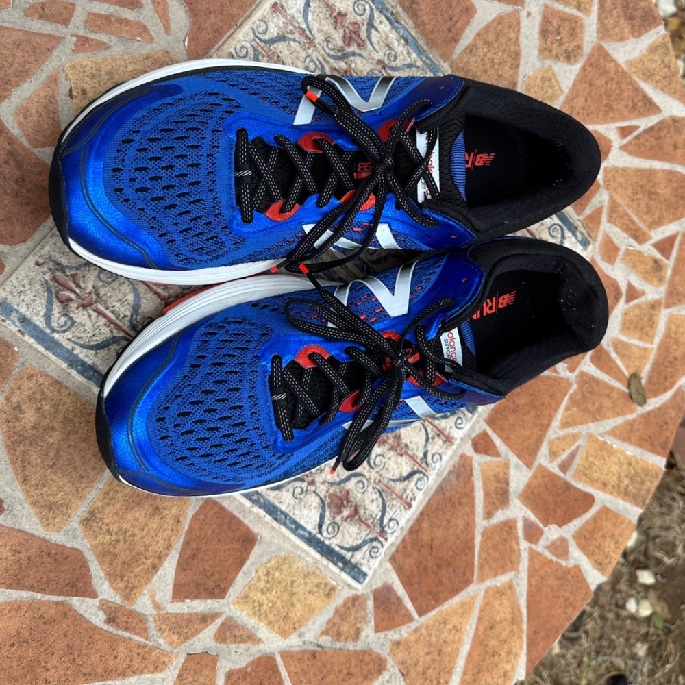 New Balance 1260v7 Mens Running Shoes Blue Silver M1260BO7 FuelCell Size 12